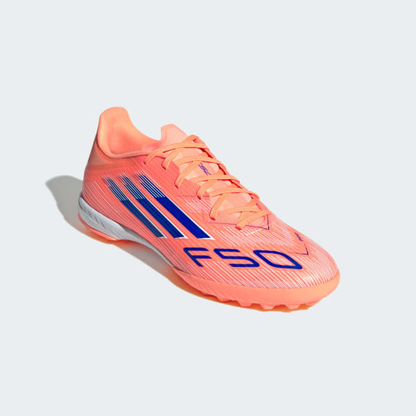 Purchase Adidas F50 League Turf Spike Beam Orange/Lucid Blue/Cloud White Sepatu Bola JH7723