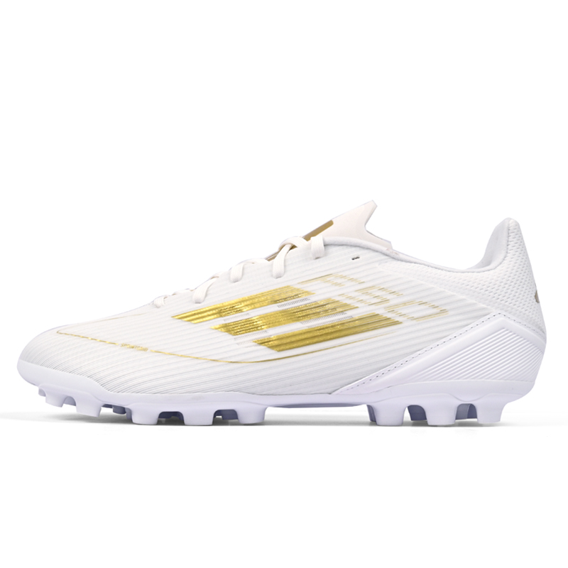 adidas F50 League White Gold Soccer Cleats Casual Comfort IH5811