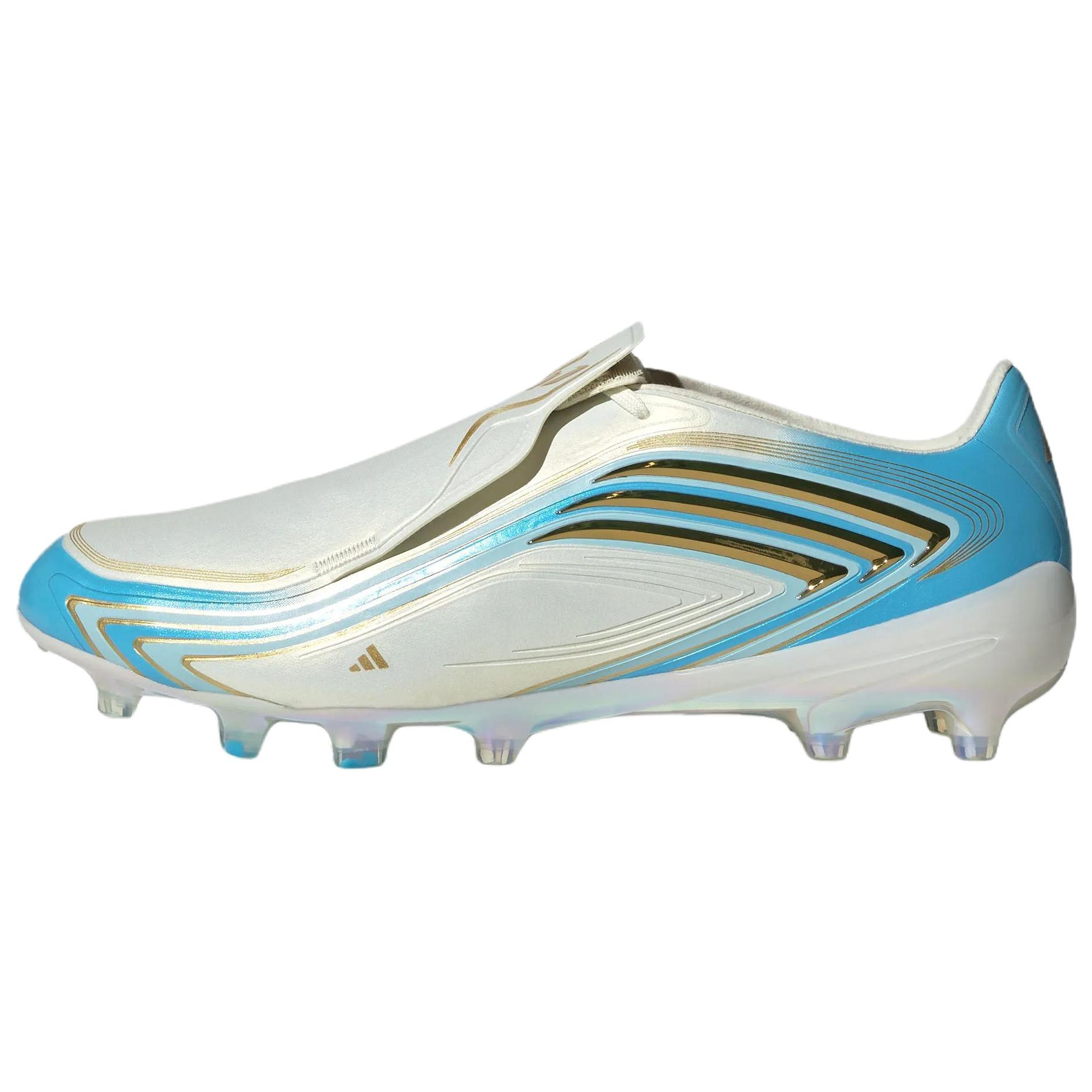 adidas F50 Messi Elite AG Soccer Cleats White Blue KH8248