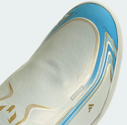 adidas F50 Messi League TF Scarpe Calcio Avorio/Blu Semi/Blu Ghiaccio IH1903 2