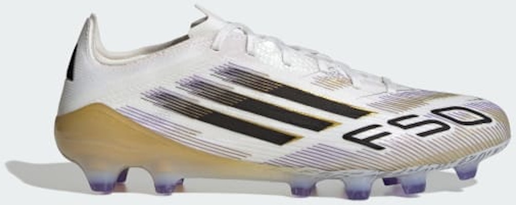 阿迪达斯 F50 Pro HG/AG 日本款足球鞋 白色/黑色/金色 固定/人草专用 IH9780 Order 阿迪达斯 F50 Pro HG/AG 日本款足球鞋 白色/黑色/金色 固定/人草专用 IH9780