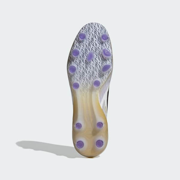 Shop 阿迪达斯 F50 Pro HG/AG 日本款足球鞋 白色/黑色/金色 固定/人草专用 IH9780