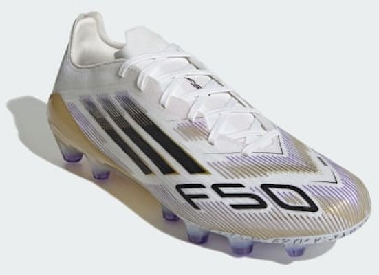 阿迪达斯 F50 Pro HG/AG 日本款足球鞋 白色/黑色/金色 固定/人草专用 IH9780 Purchase 阿迪达斯 F50 Pro HG/AG 日本款足球鞋 白色/黑色/金色 固定/人草专用 IH9780