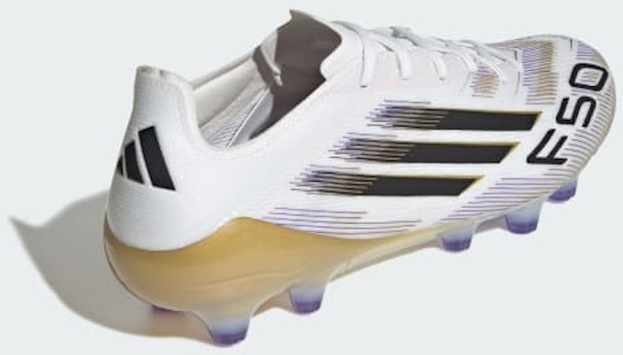 阿迪达斯 F50 Pro HG/AG 日本款足球鞋 白色/黑色/金色 固定/人草专用 IH9780 Details for 阿迪达斯 F50 Pro HG/AG 日本款足球鞋 白色/黑色/金色 固定/人草专用 IH9780