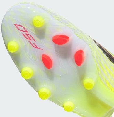 Adidas F50 PRO HG/AG 足球鞋 黃黑紅 固定/人工草地用 JR9603 1