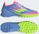 Adidas F50 Pro TF Soccer Cleats Blue Fusion/Lucid Lemon/Lucid Pink IE1219