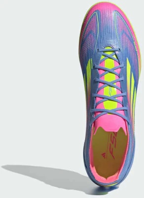 Adidas F50 Pro TF 藍色融合/亮黃/粉色 足球鞋 IE1219 Shop Adidas F50 Pro TF 藍色融合/亮黃/粉色 足球鞋 IE1219