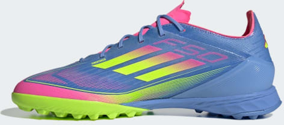 Adidas F50 Pro TF 藍色融合/亮黃/粉色 足球鞋 IE1219 Cheap Adidas F50 Pro TF 藍色融合/亮黃/粉色 足球鞋 IE1219