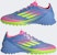 Adidas F50 Pro TF Soccer Cleats Blue Fusion/Lucid Lemon/Lucid Pink IE1219