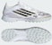 Adidas F50 Pro TF Soccer Cleats Cloud White/Core Black/Gold Metallic JH7662