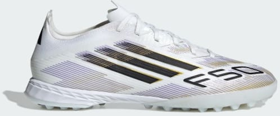 아디다스 F50 프로 TF 축구화 클라우드 화이트/코어 블랙/골드 메탈릭 JH7662 Order 아디다스 F50 프로 TF 축구화 클라우드 화이트/코어 블랙/골드 메탈릭 JH7662