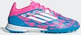 Adidas F50 Pro TF Soccer Cleats Solar Blue/Cloud White/Solar Pink IH8049