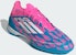 Adidas F50 Pro TF Soccer Cleats Solar Blue/Cloud White/Solar Pink IH8049