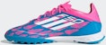 Adidas F50 Pro TF Soccer Cleats Solar Blue/Cloud White/Solar Pink IH8049