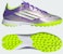 Adidas F50 Pro TF Soccer Shoes Purple Rush/Cloud White/Lucid Lemon JH7665