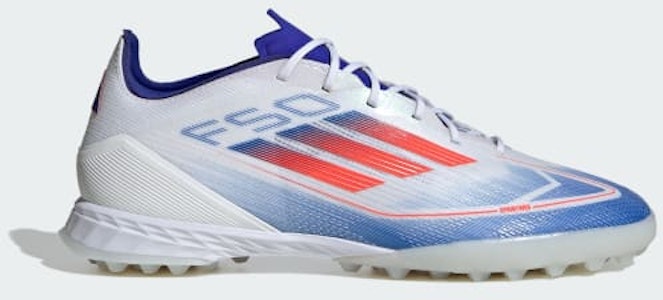 아디다스 F50 프로 TF 터프 트레이닝 슈즈 클라우드 화이트/솔라 레드/루시드 블루 IF1323 Order 아디다스 F50 프로 TF 터프 트레이닝 슈즈 클라우드 화이트/솔라 레드/루시드 블루 IF1323