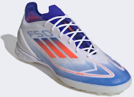 Adidas F50 Pro TF Turf Training Shoes Cloud White/Solar Red/Lucid Blue IF1323 Purchase Adidas F50 Pro TF Turf Training Shoes Cloud White/Solar Red/Lucid Blue IF1323