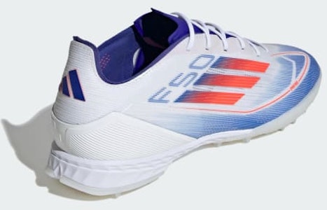 아디다스 F50 프로 TF 터프 트레이닝 슈즈 클라우드 화이트/솔라 레드/루시드 블루 IF1323 Details for 아디다스 F50 프로 TF 터프 트레이닝 슈즈 클라우드 화이트/솔라 레드/루시드 블루 IF1323