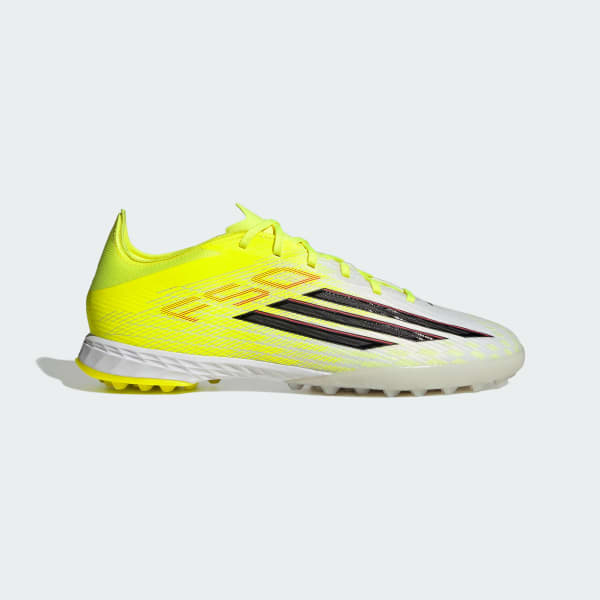 Order adidas F50 PRO Turf Kasut Bola Sepak - Edisi TF. Kuning Solar/Hitam/Merah Lucid JR8943