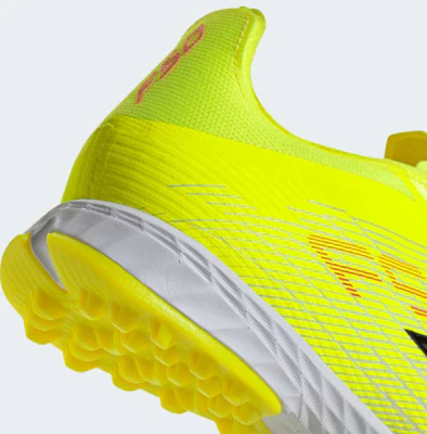 adidas F50 PRO Turf Kasut Bola Sepak - Edisi TF. Kuning Solar/Hitam/Merah Lucid JR8943 1