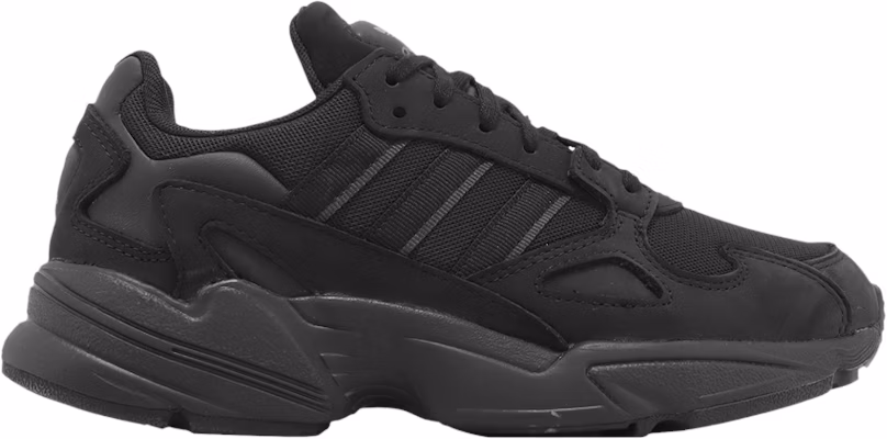 Adidas falcon triple clearance black