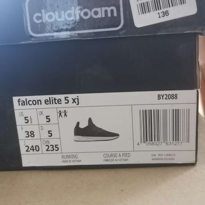 adidas Falcon Elite 5 XJ 'Standard' by2088 Lookbook adidas Falcon Elite 5 XJ 'Standard' by2088