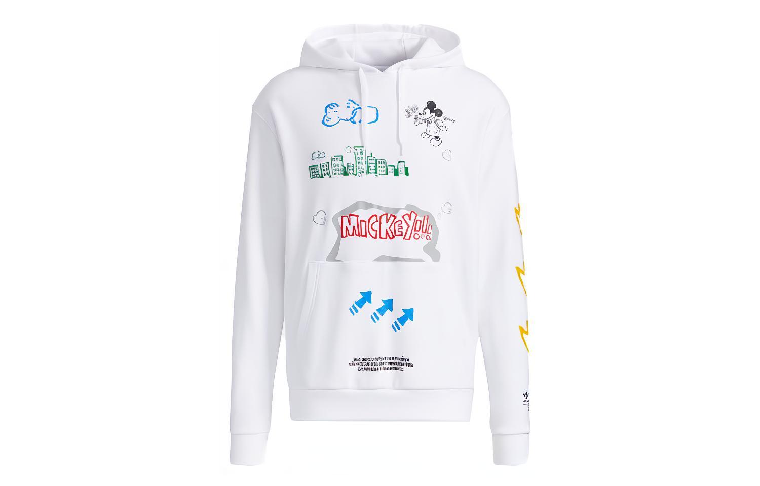adidas Fangtastic Disney Mickey Print Hoodie White () H09182
