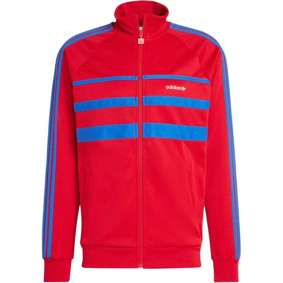 adidas Fast Track First Scarlet Red Soft Comfortable Casual Sports Jacket IX9623