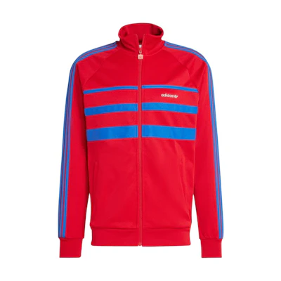 adidas Fast Track First Scarlet Red Soft Comfortable Casual Sports Jacket IX9623