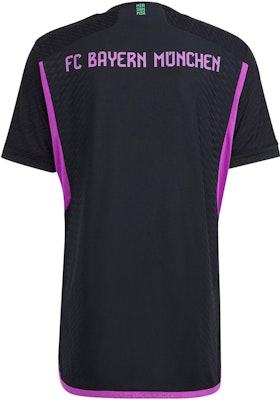 adidas FC Bayern Jersi Pemain Away 23/24 Hitam Baju Bola. HR6947 Lookbook adidas FC Bayern Jersi Pemain Away 23/24 Hitam Baju Bola. HR6947
