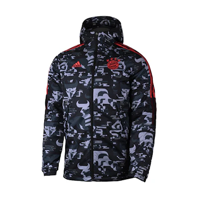 adidas FC Bayern FC CNY Padded Jacket Black GK8626