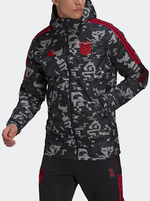 adidas FC Bayern FC CNY Padded Jacket Black GK8626 Lookbook adidas FC Bayern FC CNY Padded Jacket Black GK8626