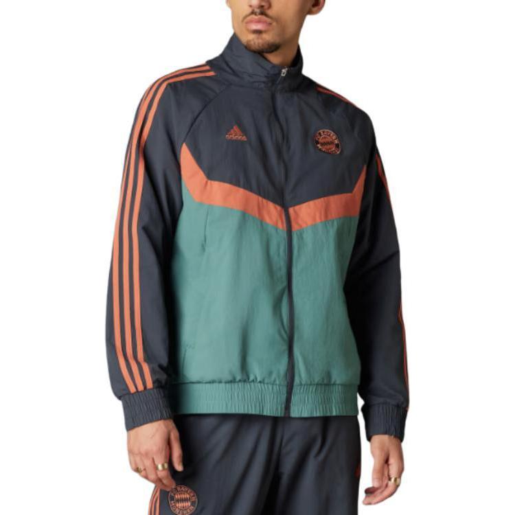 adidas FC Bayern Seasonal Track Top Black Retro Zip Jacket IT4155 圖 3