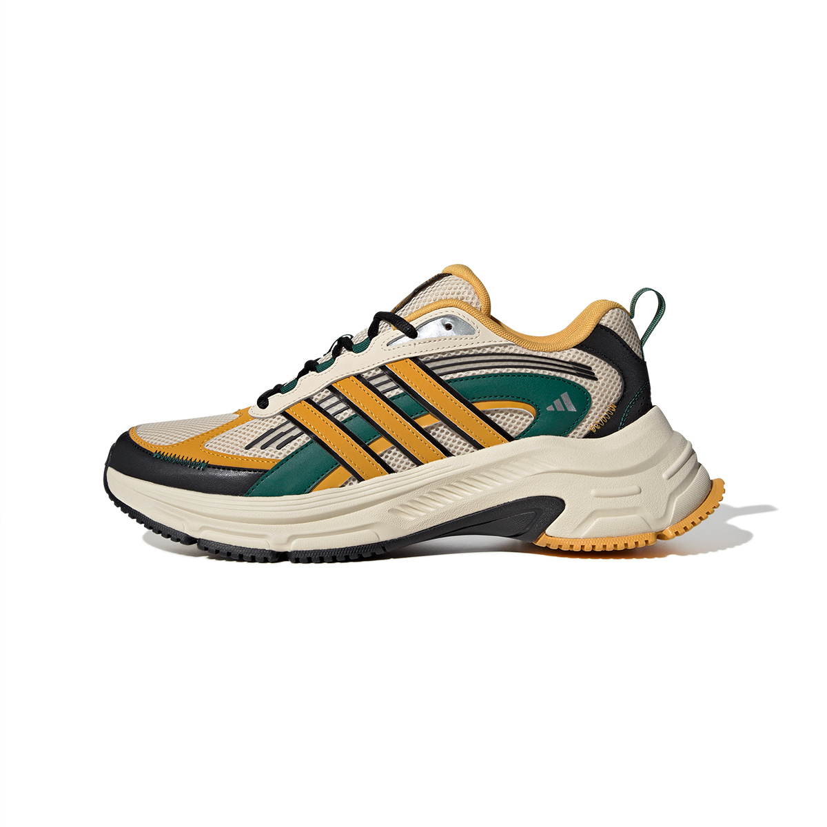 adidas FC Classic Anti-Slip Durable Running Shoes Brown/Yellow/Green . JS2791