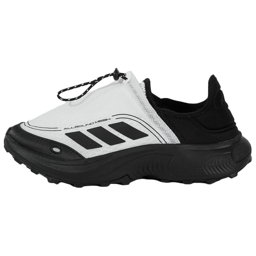 adidas FC WALKER Casual Low-Top Shoes Black White Soft & Comfortable Fabric JP6647
