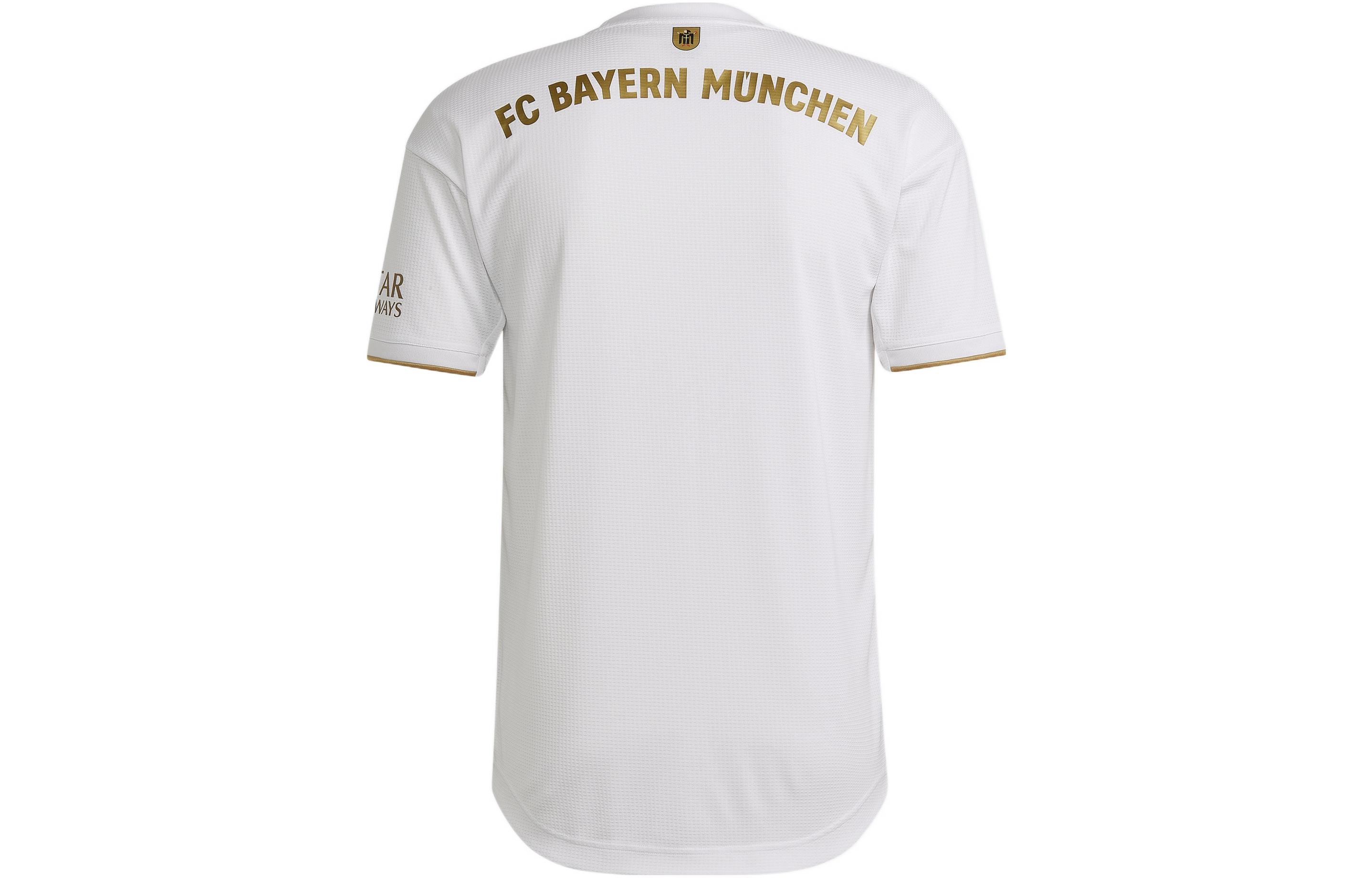 Lookbook adidas FCB Bayern Munich Camiseta Blanca Edición Jugador Manga Corta Fútbol HI3883