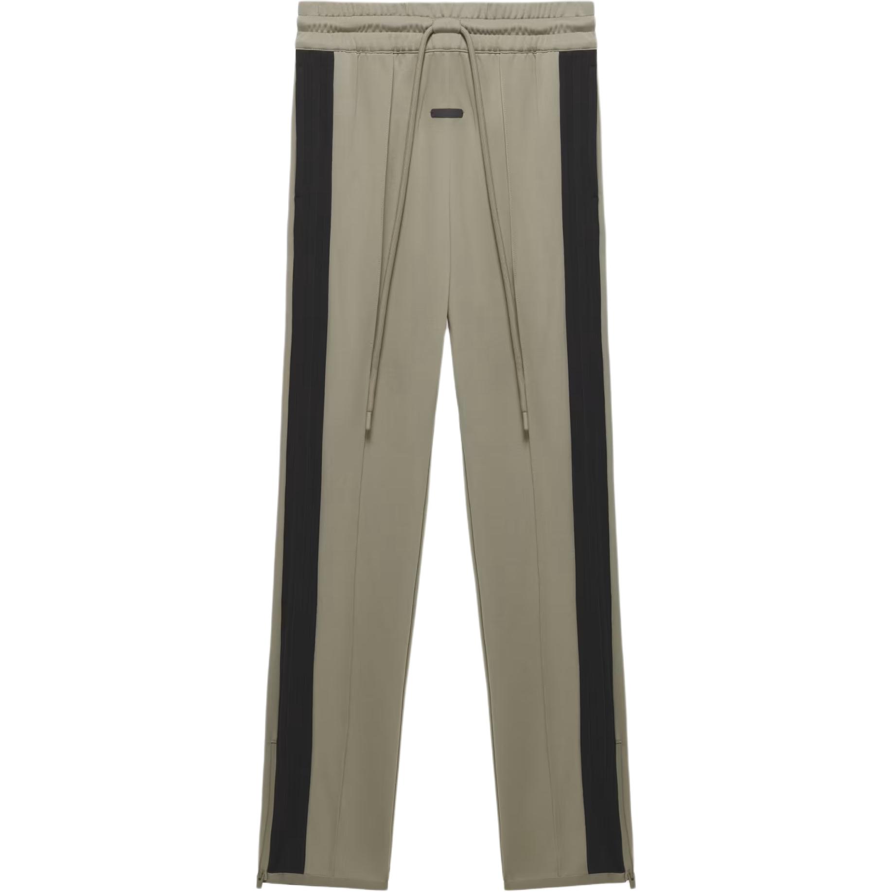 Order adidas Fear of God FW24 條紋針織運動慢跑褲 男款 復古陶土色款式 IM6066