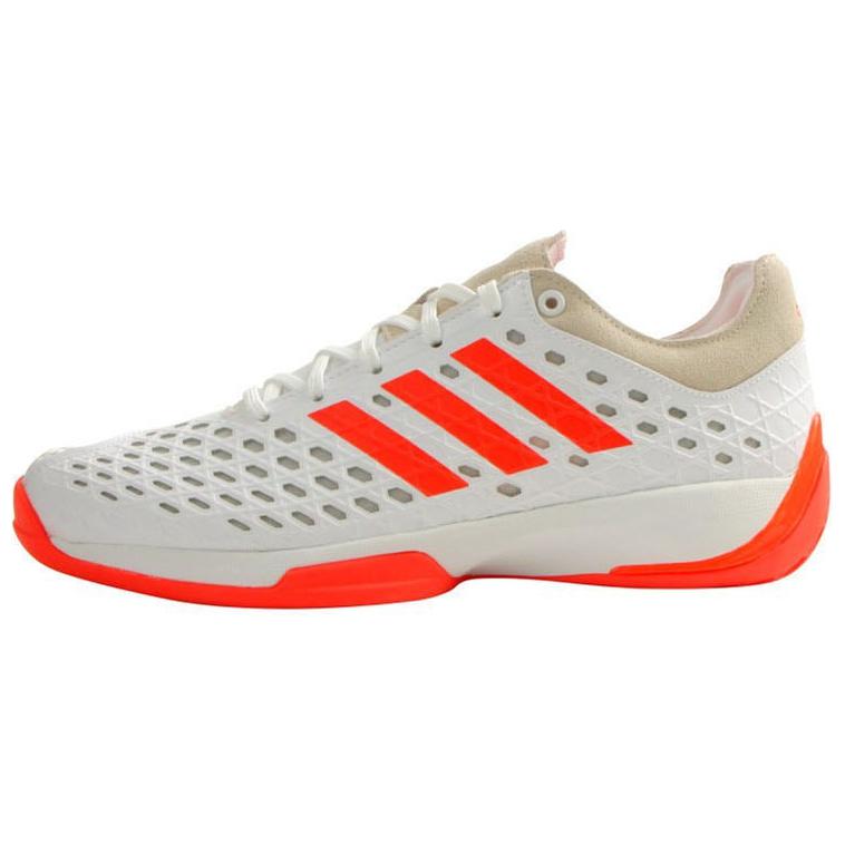 adidas Fencing Pro White Orange Low-Top Training Shoes Anti-Slip Durable AF5535