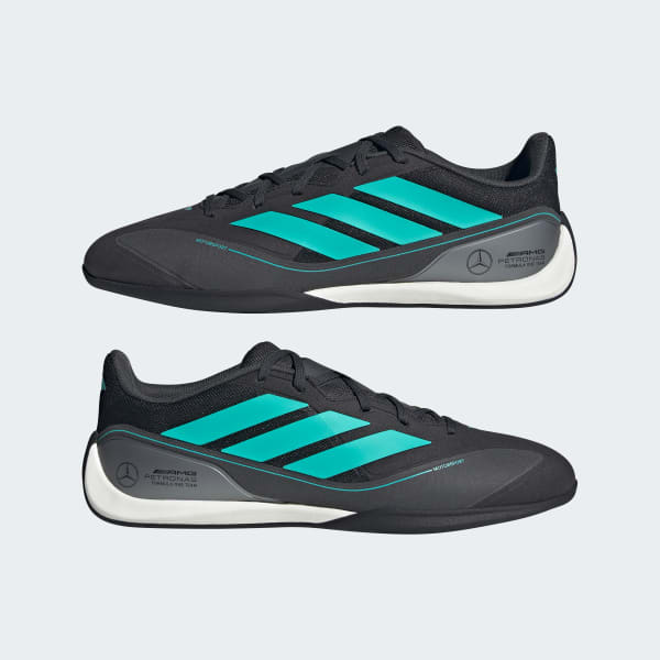 Sizing Adidas Feroza Mercedes AMG Petronas F1 鞋款 黑色/薄荷綠/金屬鐵灰 JQ3273