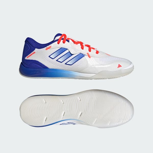 Buy Adidas Fevernova Court IN Sepatu Futsal Putih/Biru/Solar Merah IG8766
