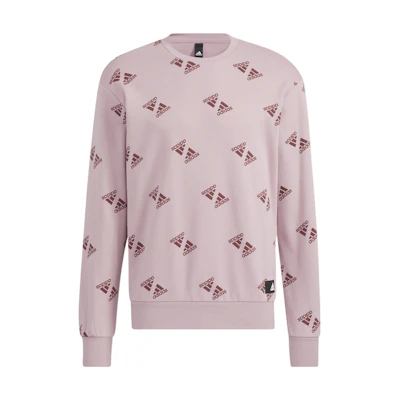 adidas Fi Bp1 Aop Pink All-Over Print Sweatshirt Crewneck Unisex HE7449