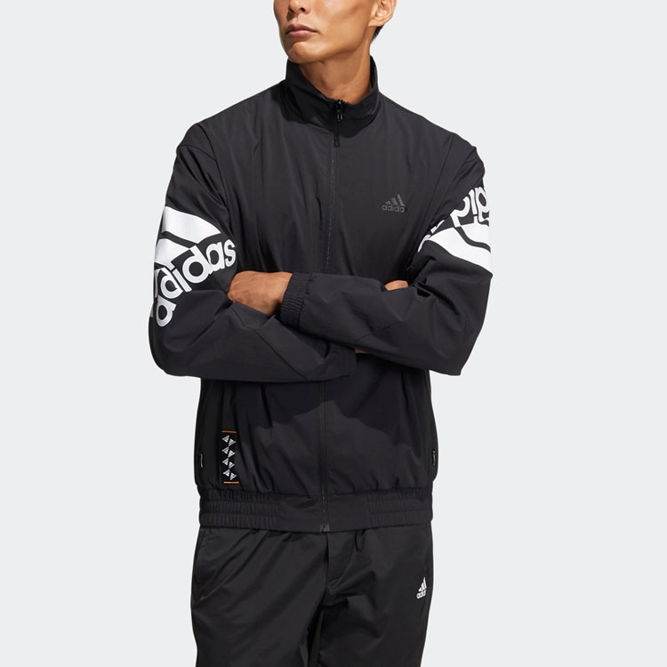 adidas FI BP1 Logo Track Jacket Unisex Black HE7452 圖 3
