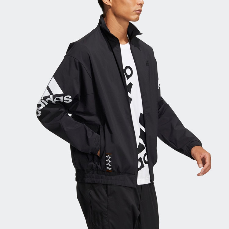 adidas FI BP1 Logo Track Jacket Unisex Black HE7452 圖 5