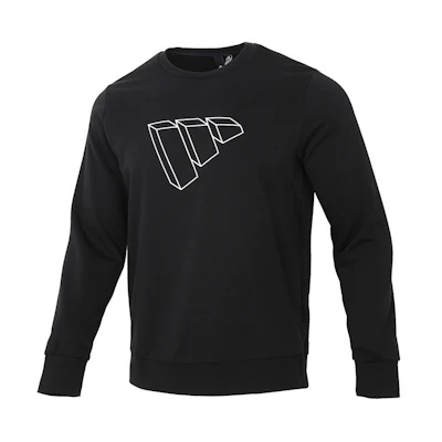 adidas FI SWT FT BOS Inverted Logo Crewneck Sweatshirt Black GP0987