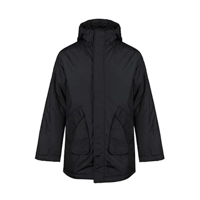 adidas Field Parka Woven Hooded Jacket Black () EH3964