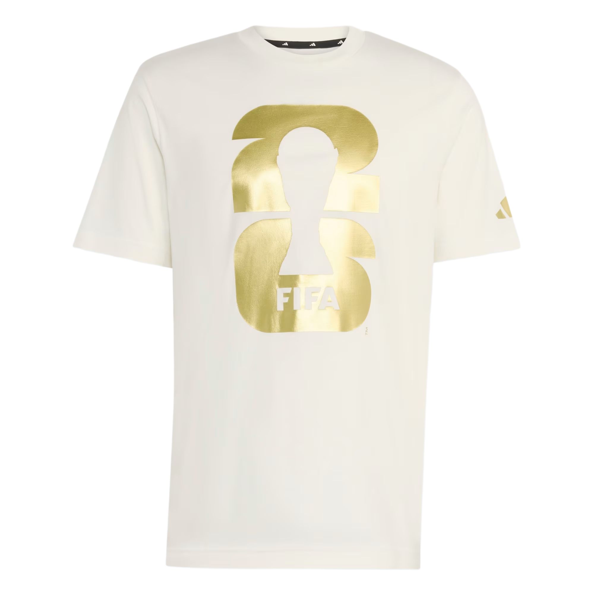 Buy adidas FIFA 2026 Official Emblem T-Shirt Soft Comfort Crewneck Short Sleeve KB3703