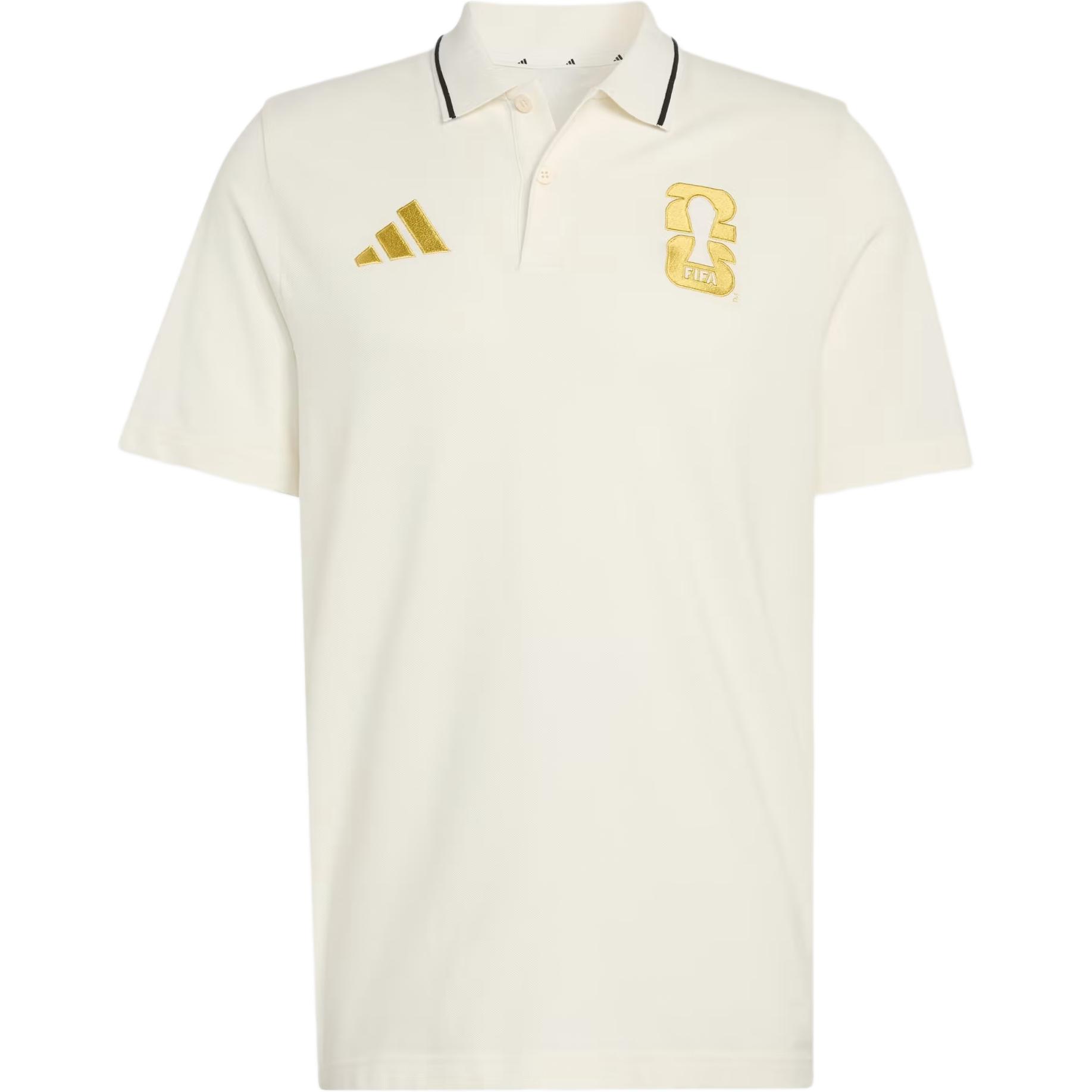 adidas FIFA 2026 World Cup Official Emblem Cotton Polo Shirt KB3717