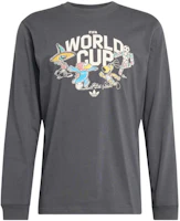 adidas FIFA World Cup 2026 Mascot Long Sleeve Cotton T-Shirt - KC1317 adidas FIFA World Cup 2026 Mascot Long Sleeve Cotton T-Shirt - KC1317