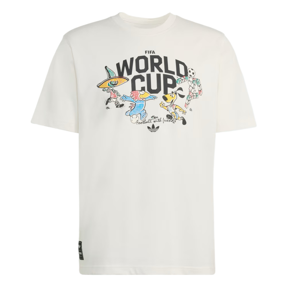 adidas FIFA World Cup Mascot Soft Comfort Crewneck T-Shirt KE2038