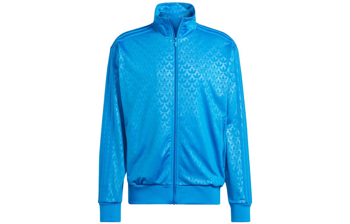 adidas Firebird Full-Print Logo Track Jacket Blue - IL5131